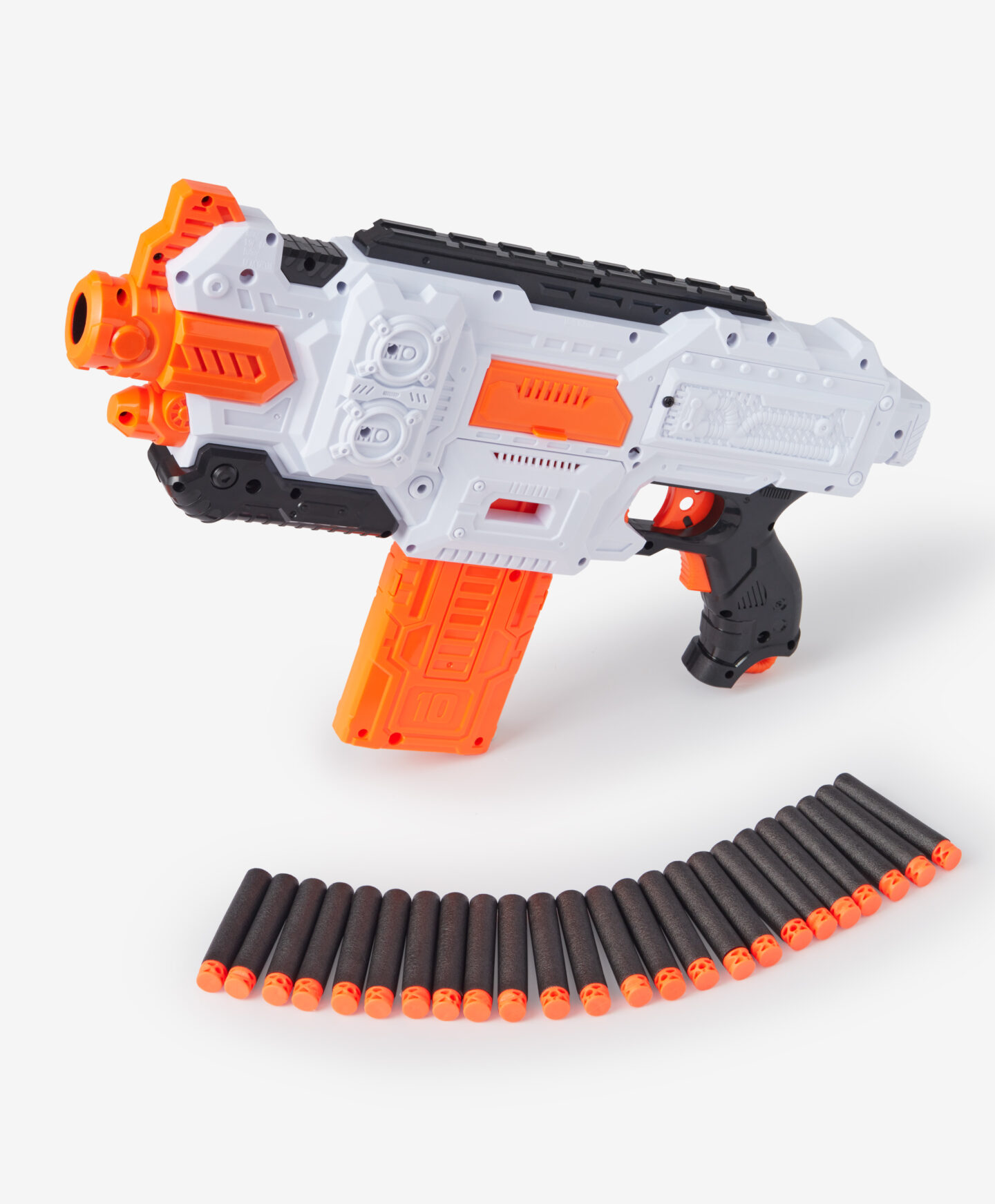 pistola lancia dardi bianca