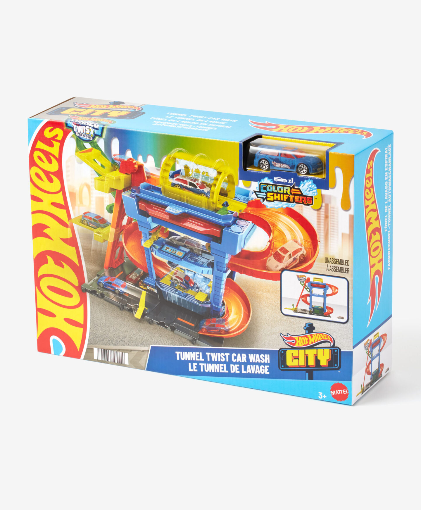 lavaggio auto hot wheels