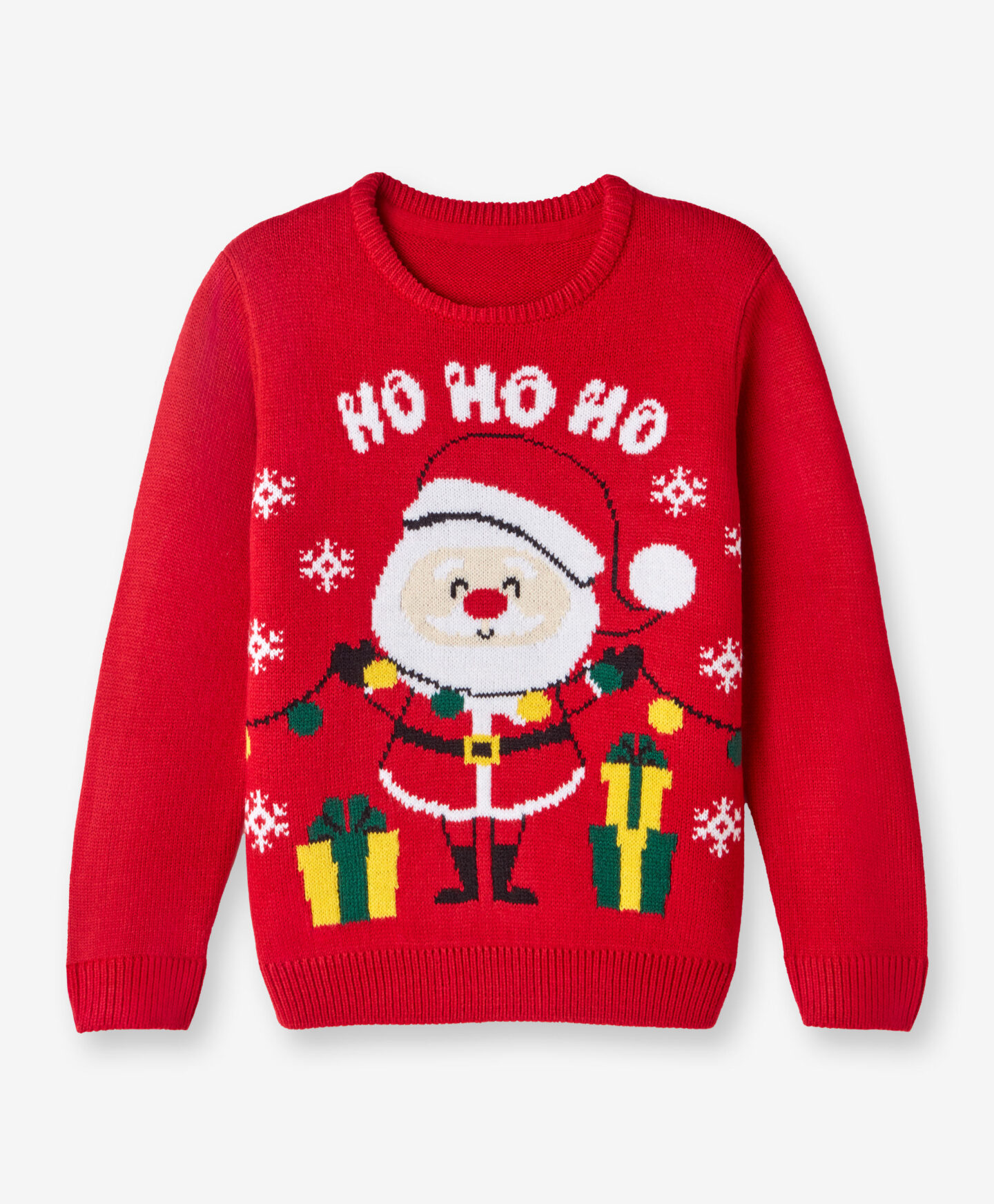 maglione natalizio rosso bambino