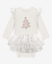 Body niemowlęce dziewczęce białe