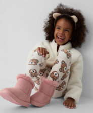 Legginsy dziewczęce w misie