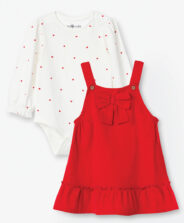 Zestaw niemowlęcy dziewczęcy 100% bawełny