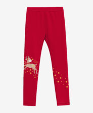 Legginsy dziewczęce ocieplane
