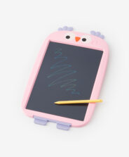 tavoletta a forma di civetta rosa