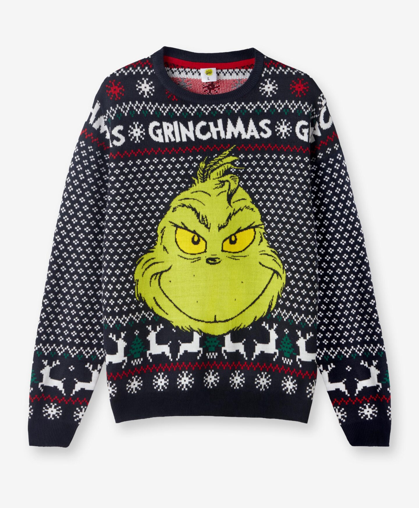felpa con grinch da uomo