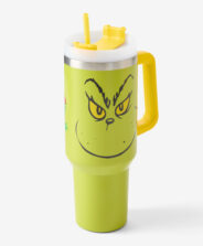 tazza termica verde con grinch