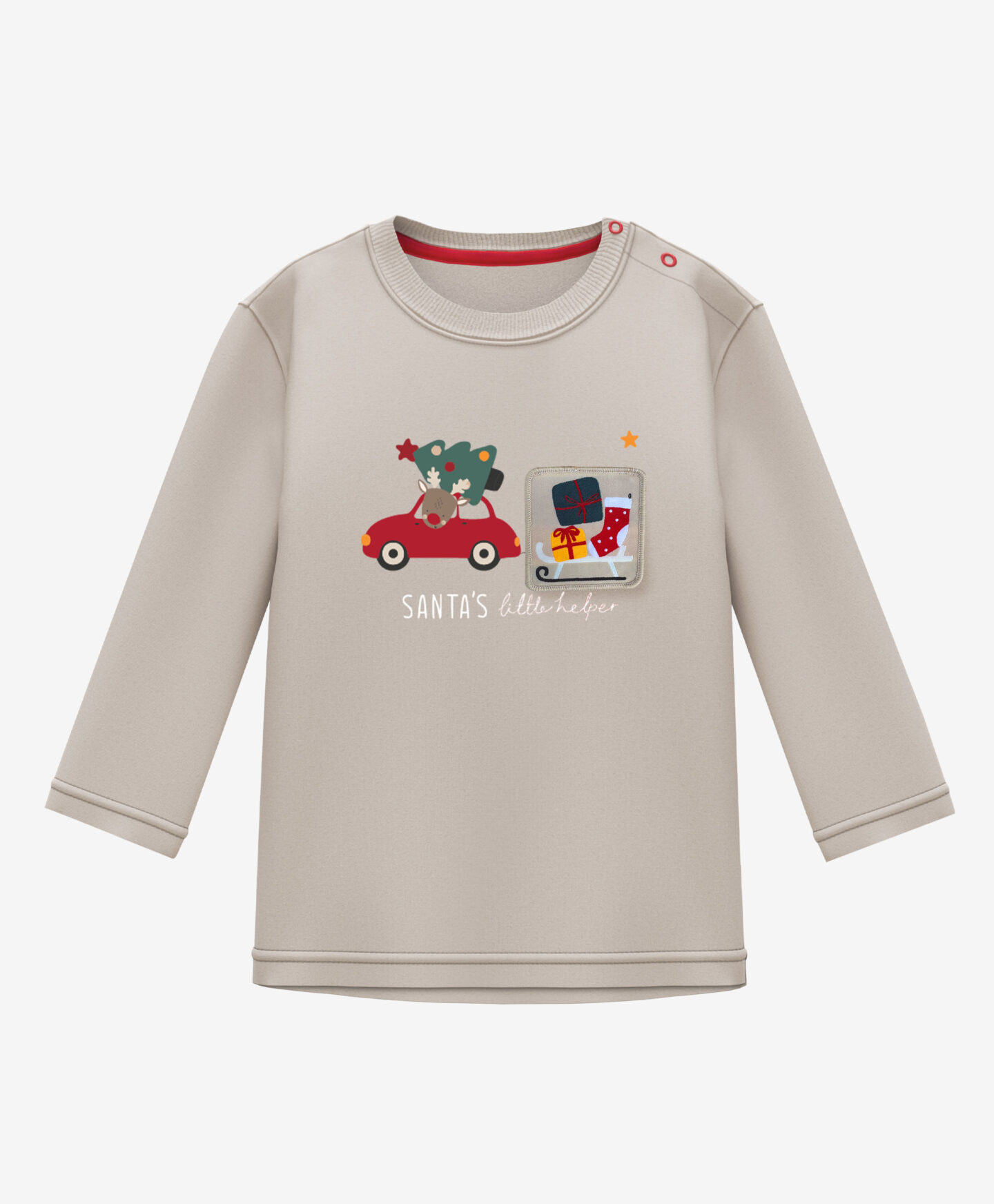 maglietta marrone da neonato