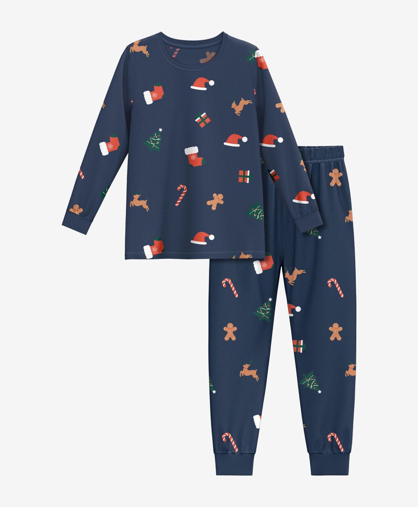 pigiama natalizio blu da bambino