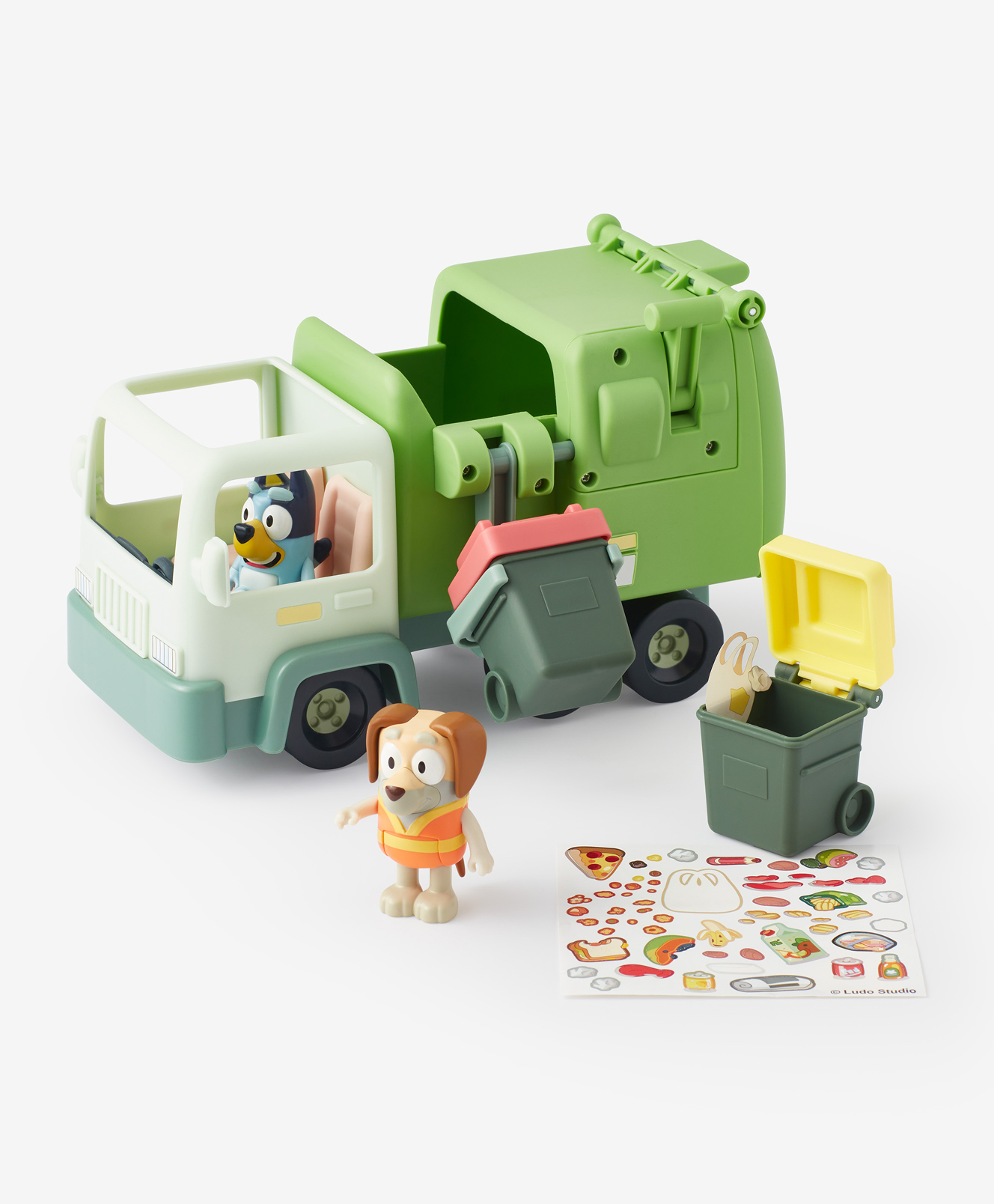 camion della spazzatura di bluey