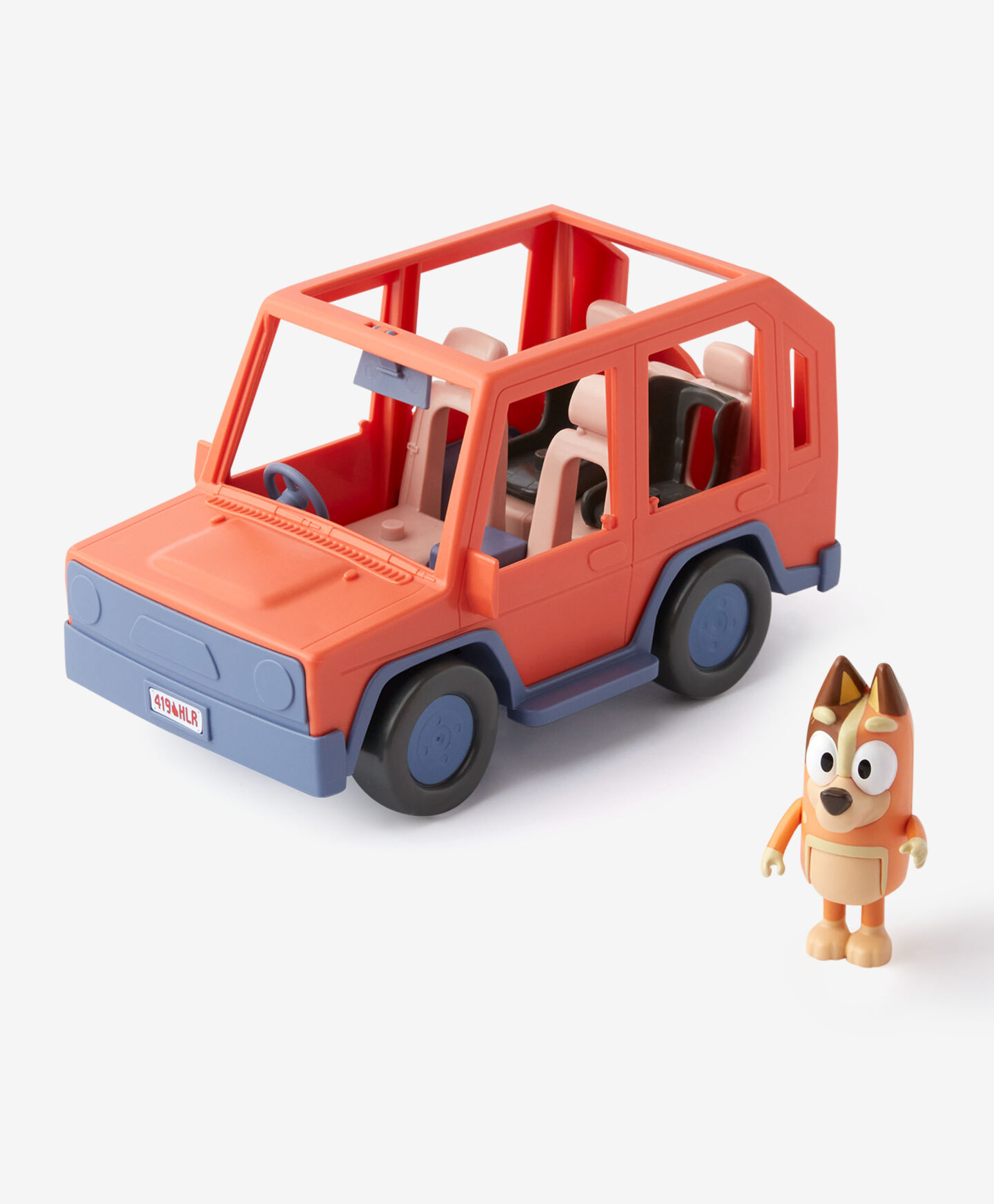 fuoristrada arancione di bluey