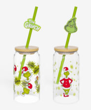 Szklanki z nadrukiem Grinch 2 szt.