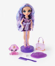 bambola rainbow high violet