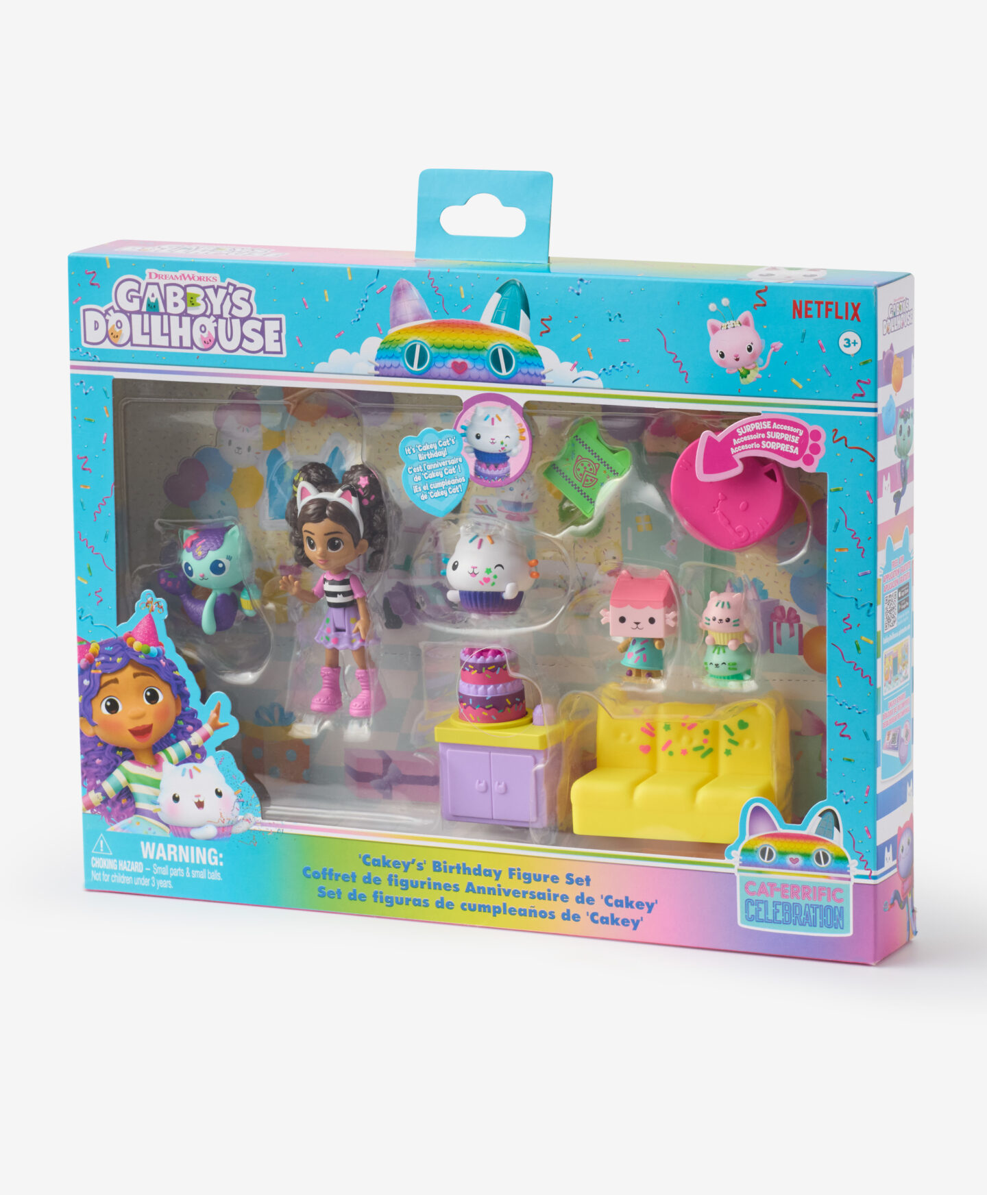 set bambole di gabby tema festa