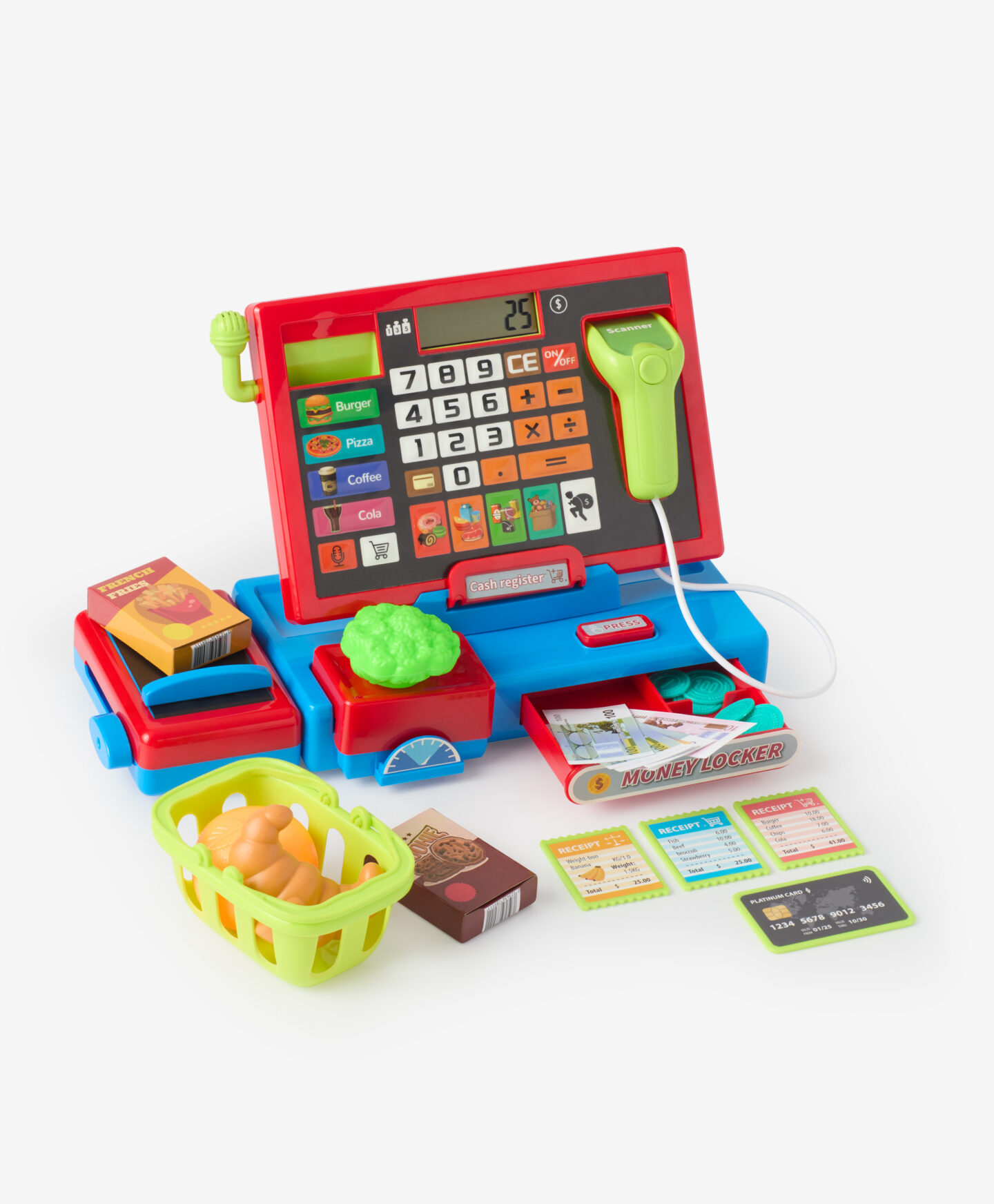 cassa supermercato giocattolo