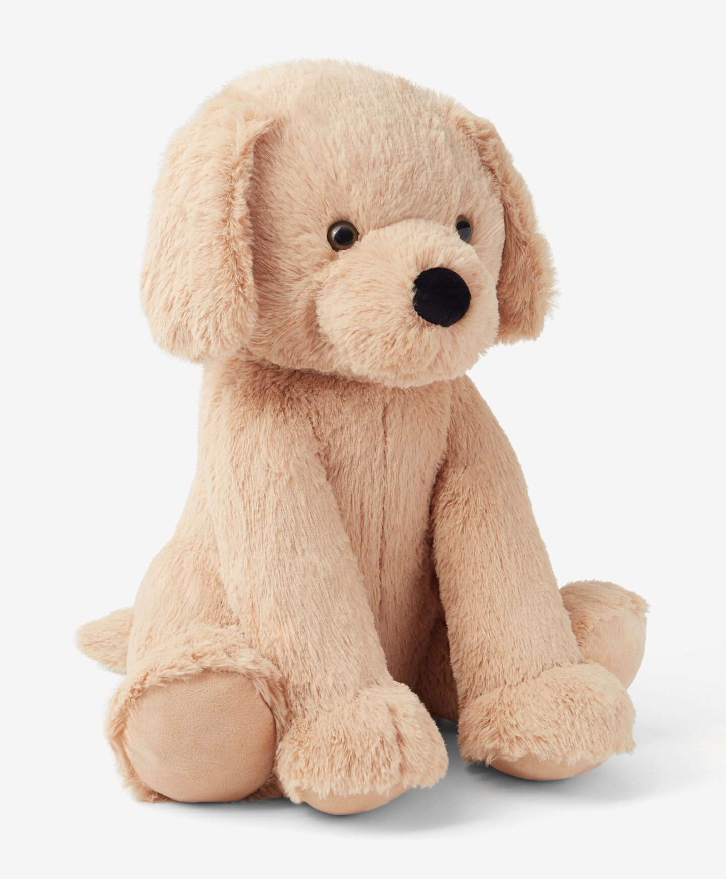 peluche cucciolo di cane beige