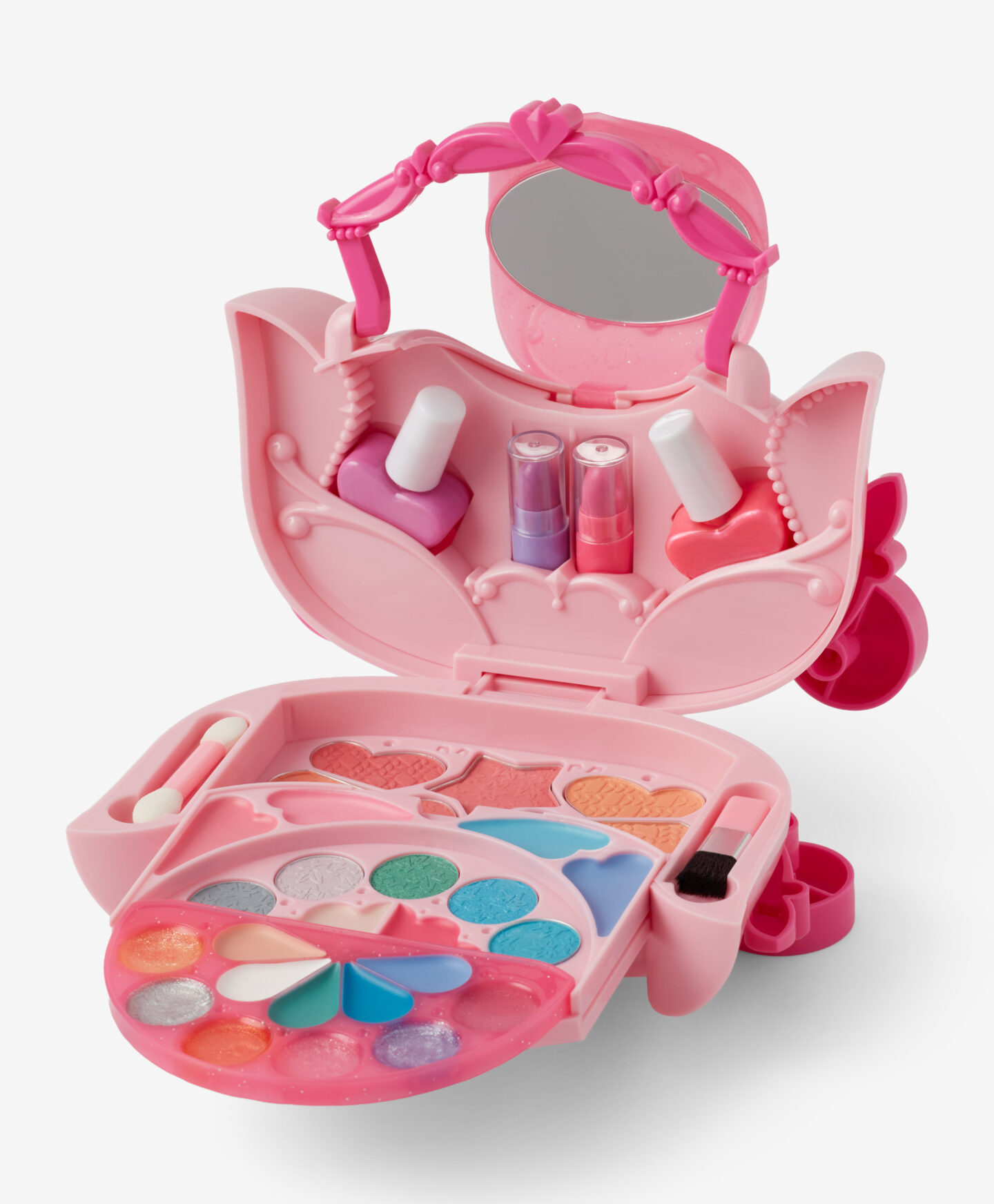 set trucco a forma di carrozza