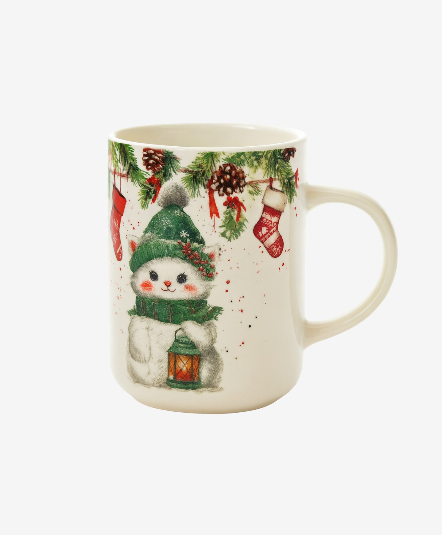 tazza con pupazzo di neve