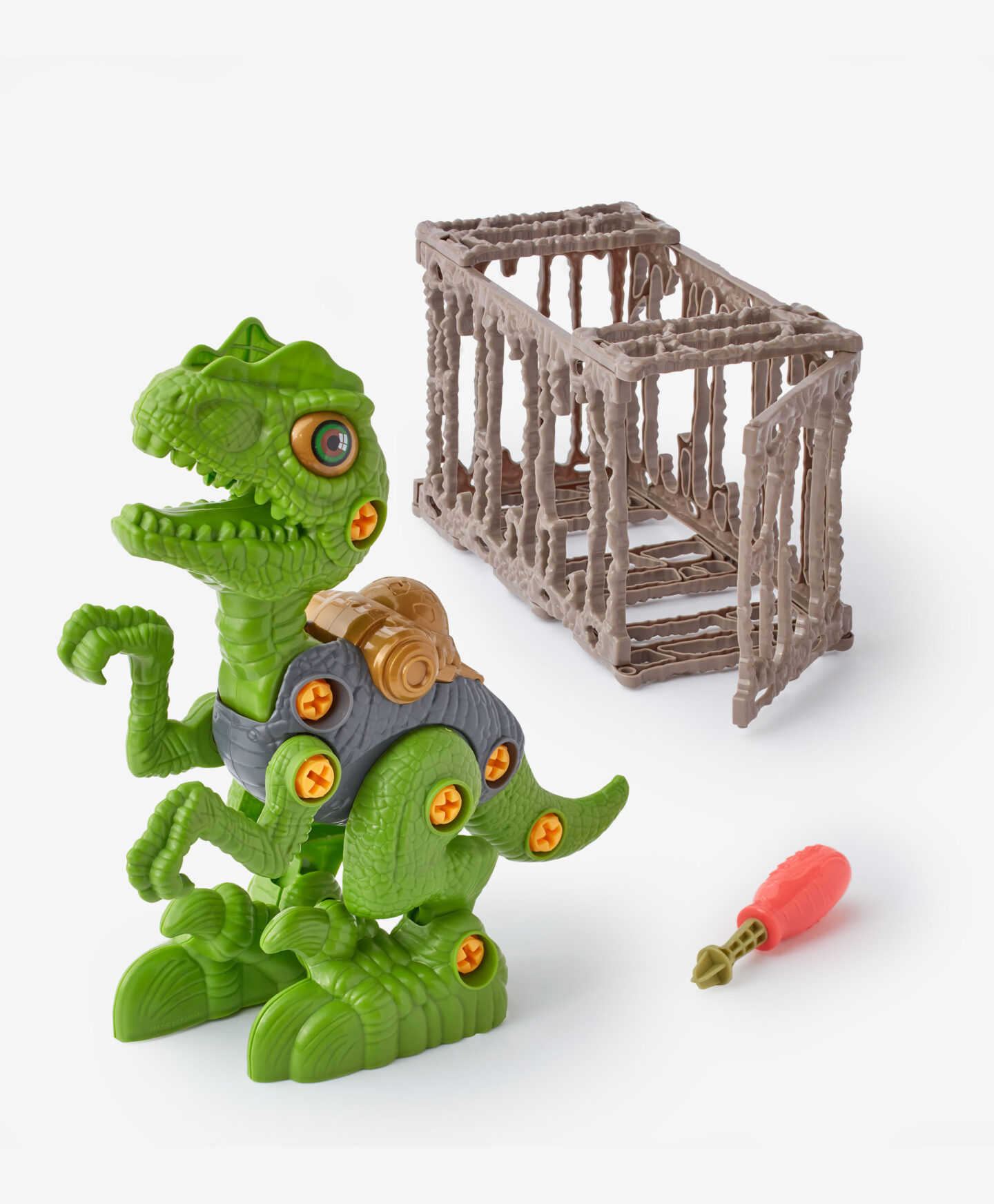 Dinozaur w klatce DIY T-Rex