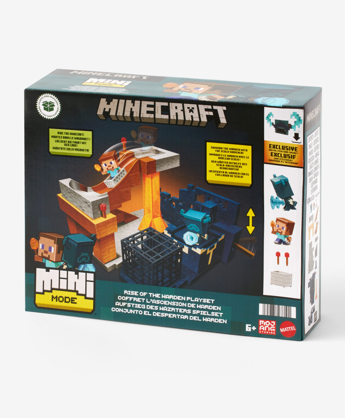 set minecraft con personaggi