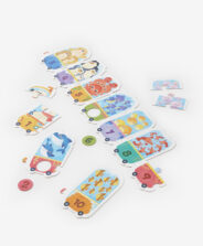 puzzle treno con numeri