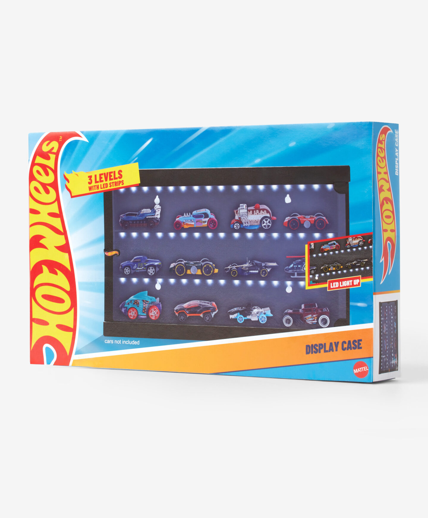 vetrina per auto di hot wheels