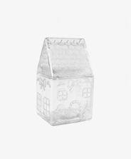 Pojemnik szklany domek