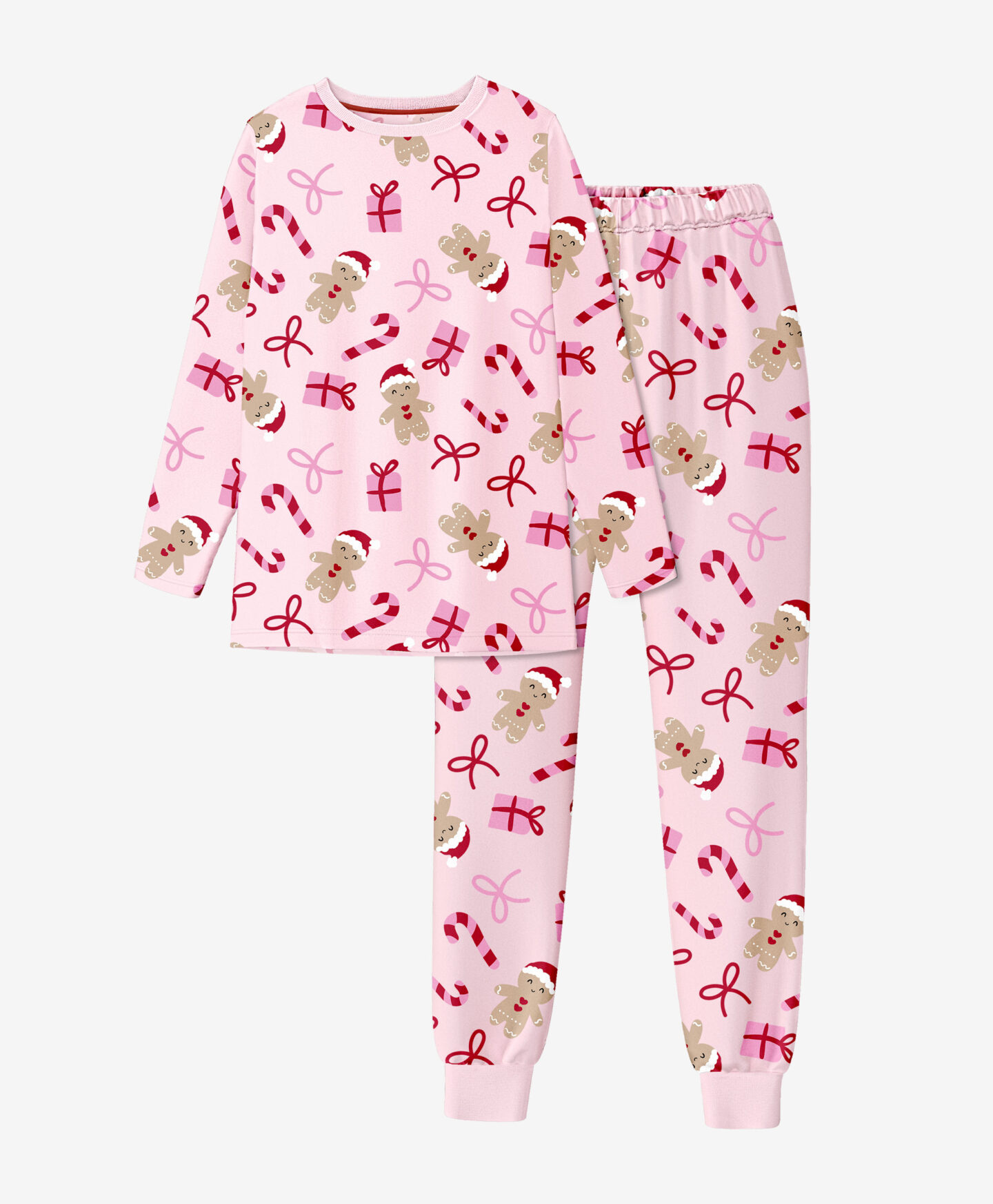 pigiama rosa in velluto da donna