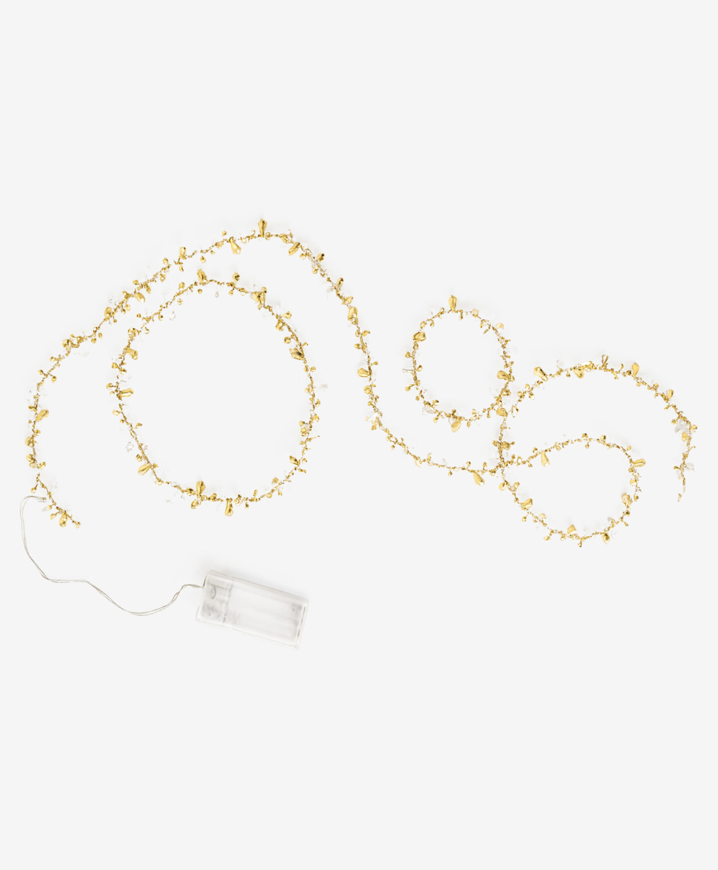 catena natalizia con luci led