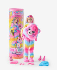 barbie cutie reveal orsetto rosa