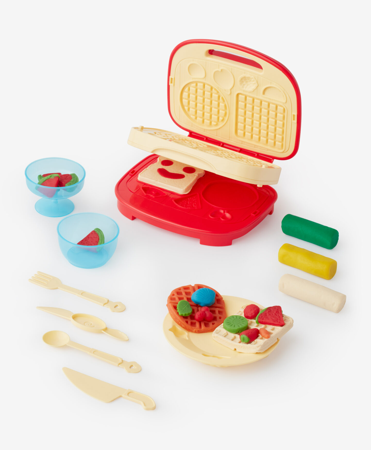 set plastilina per creare toast