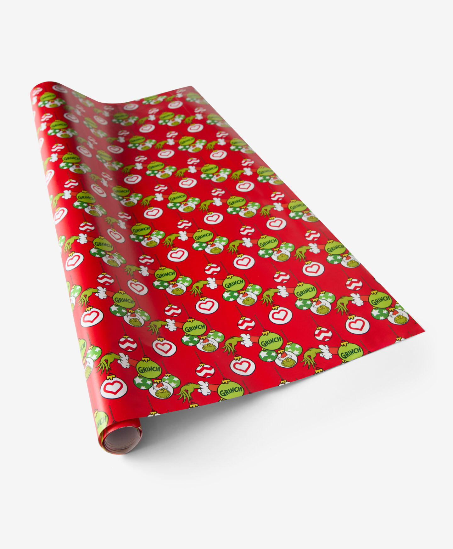 carta regalo rossa tema grinch