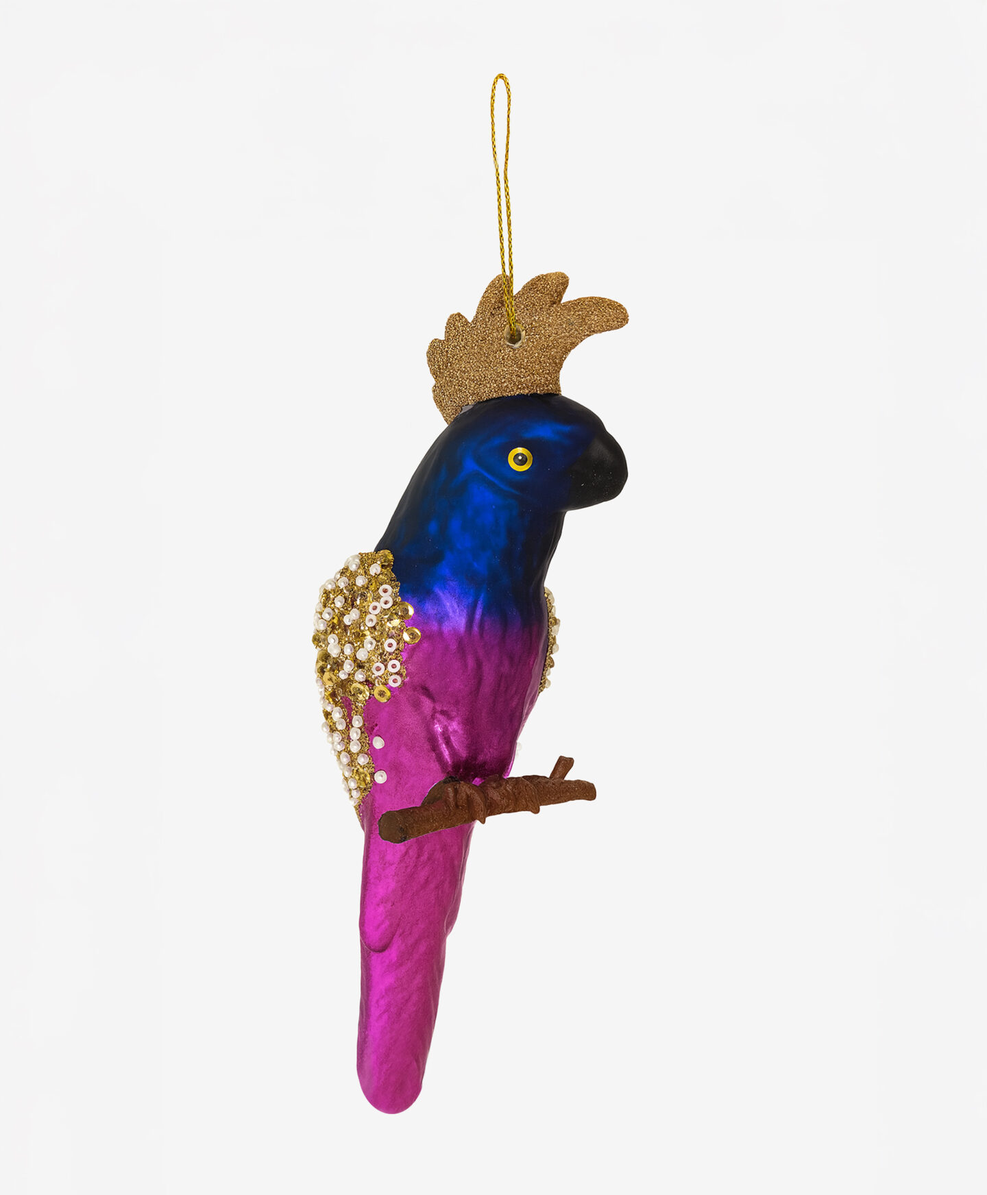 pappagallo rosa da appendere