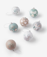 Zestaw plastikowych bombek 7 szt.