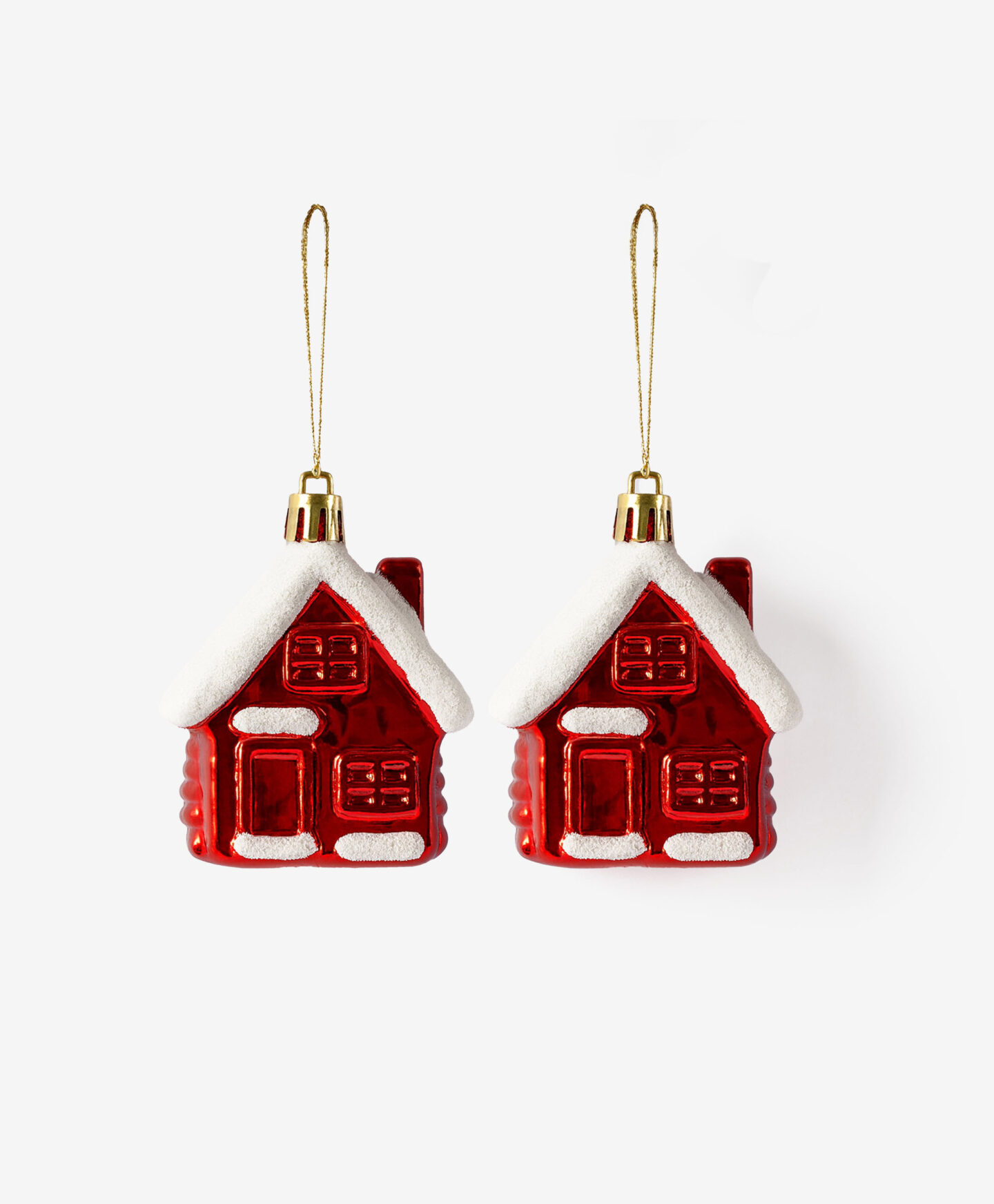 set addobbi a forma di casette