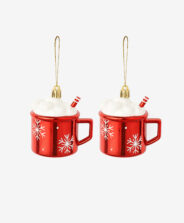 set addobbi a forma di tazze