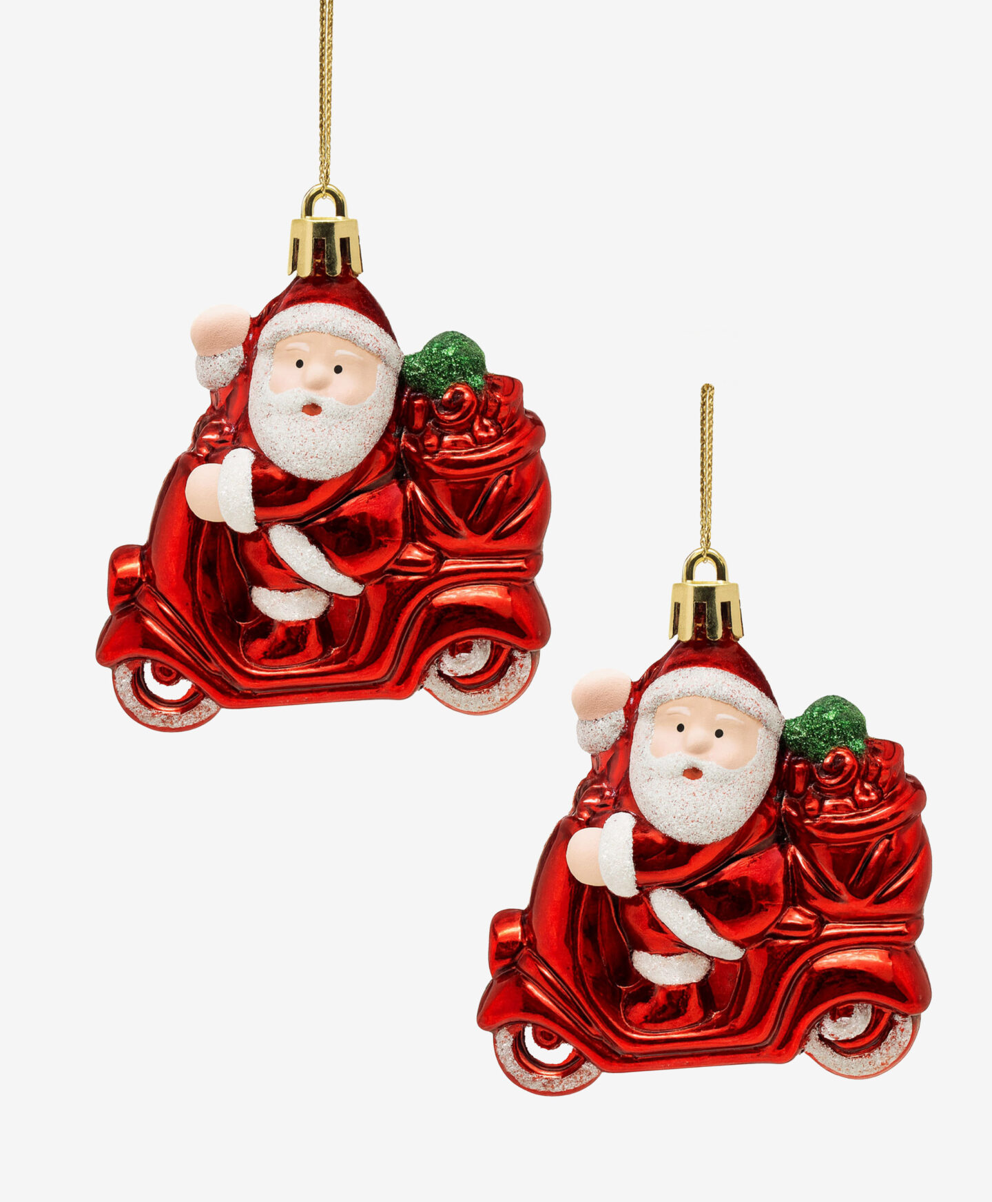 set babbo natale per albero