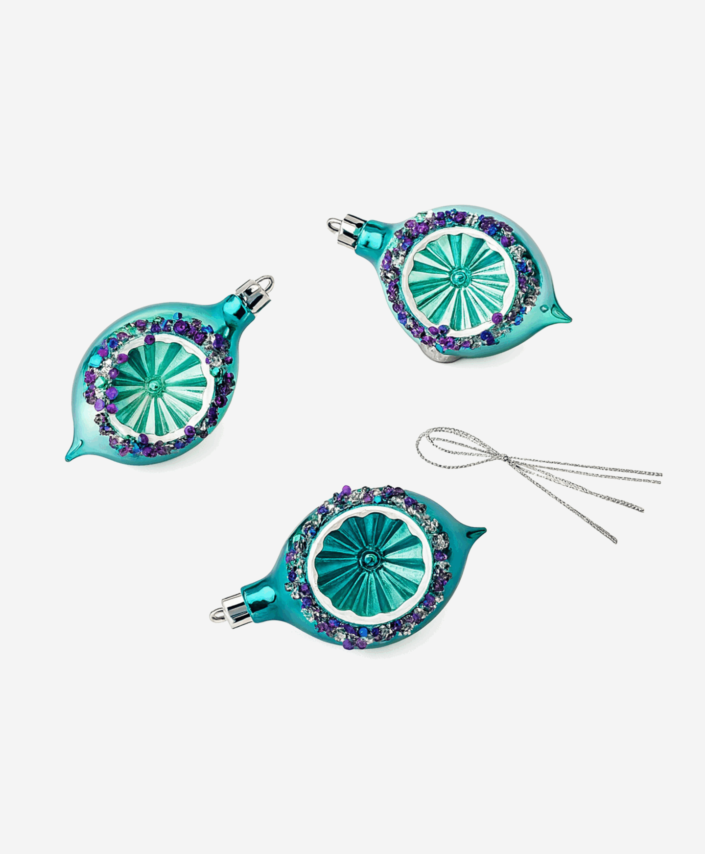 set addobbi occhi di pavone