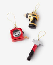 Zestaw zawieszek choinkowych narzędzia 3-pak