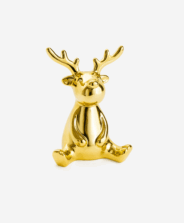 Reniferek siedziący ceramiczny