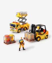 set veicoli cantiere a batterie