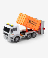 camion spazzatura a batterie