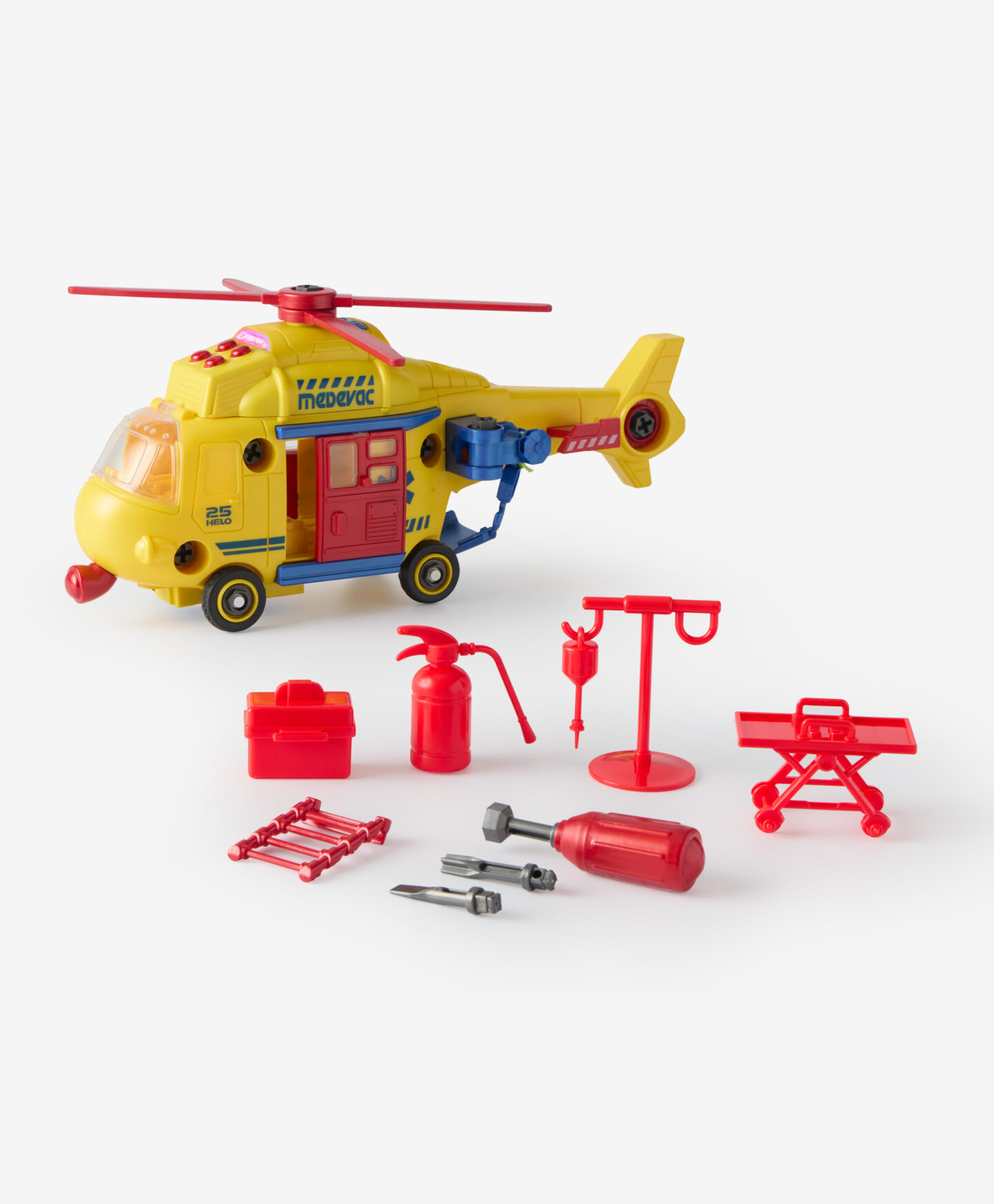 elicottero giallo da costruire