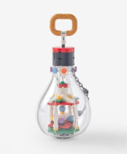 lampadina natalizia con casetta