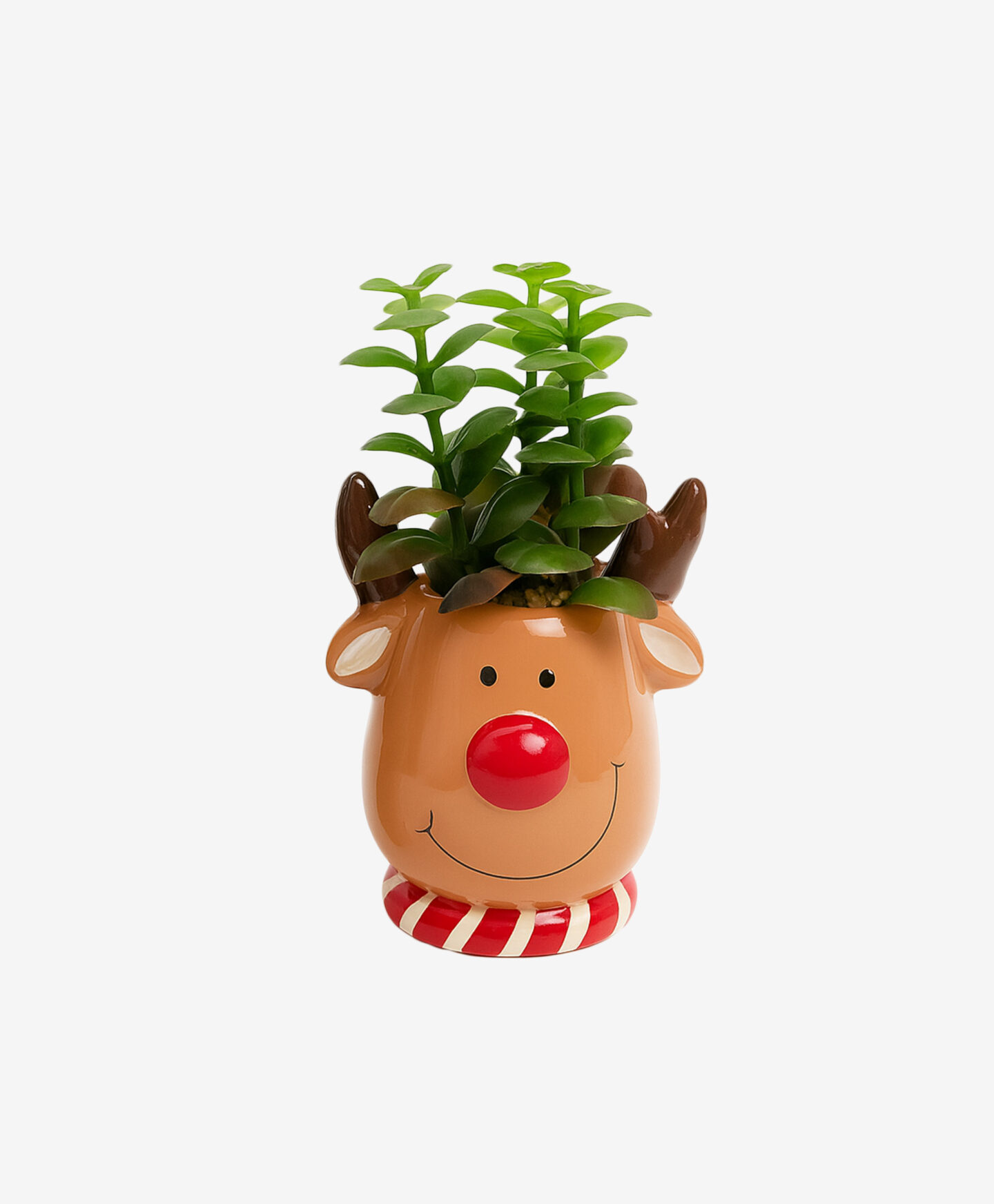 pianta artificiale con renna