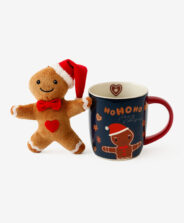 tazza con biscotto portachiavi