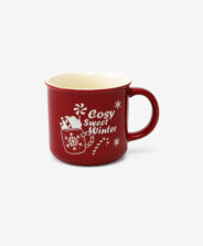 tazza bordeaux natalizia