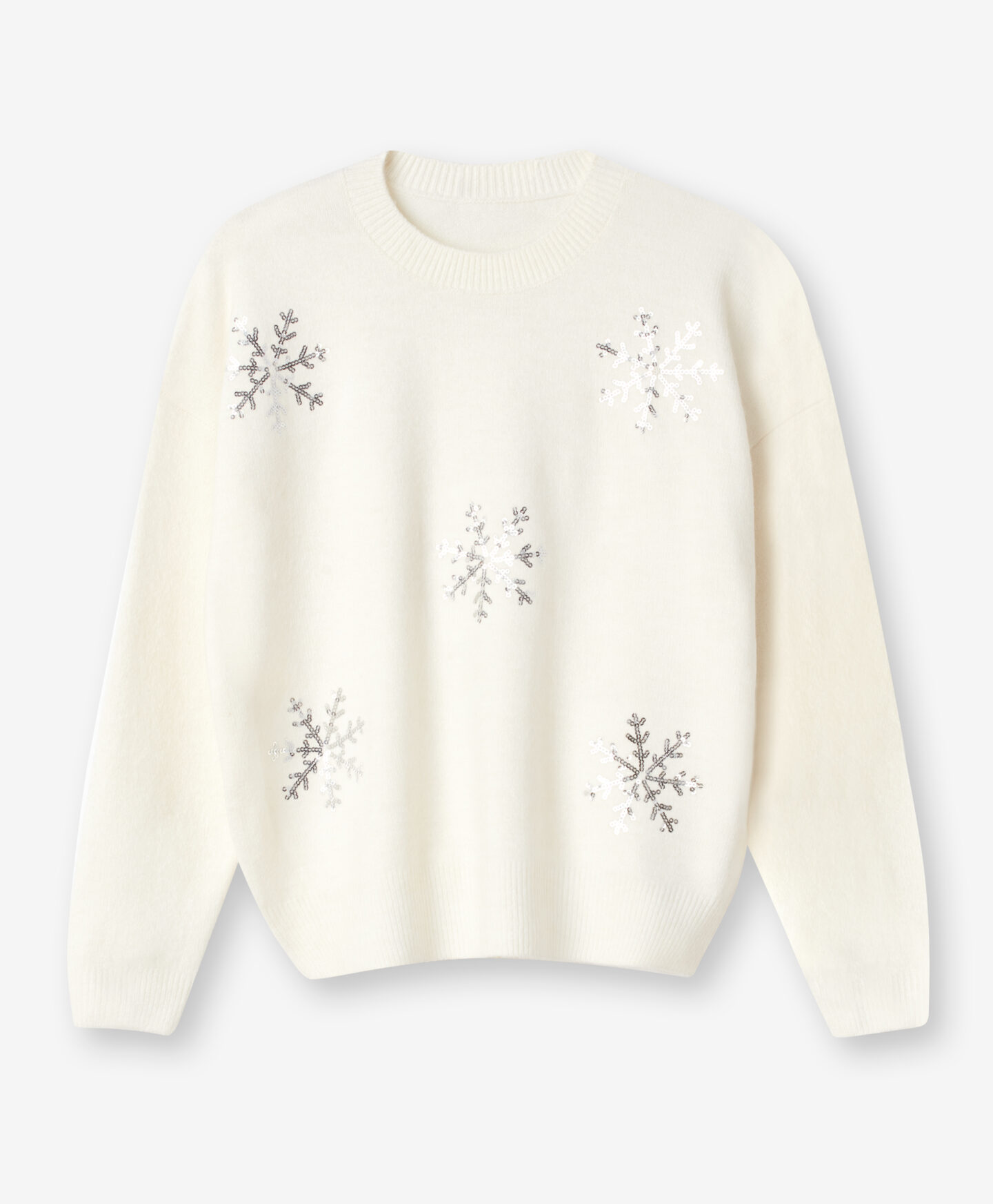 maglione bianco da donna
