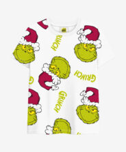 T-shirt chłopięcy Grinch 100% bawełny