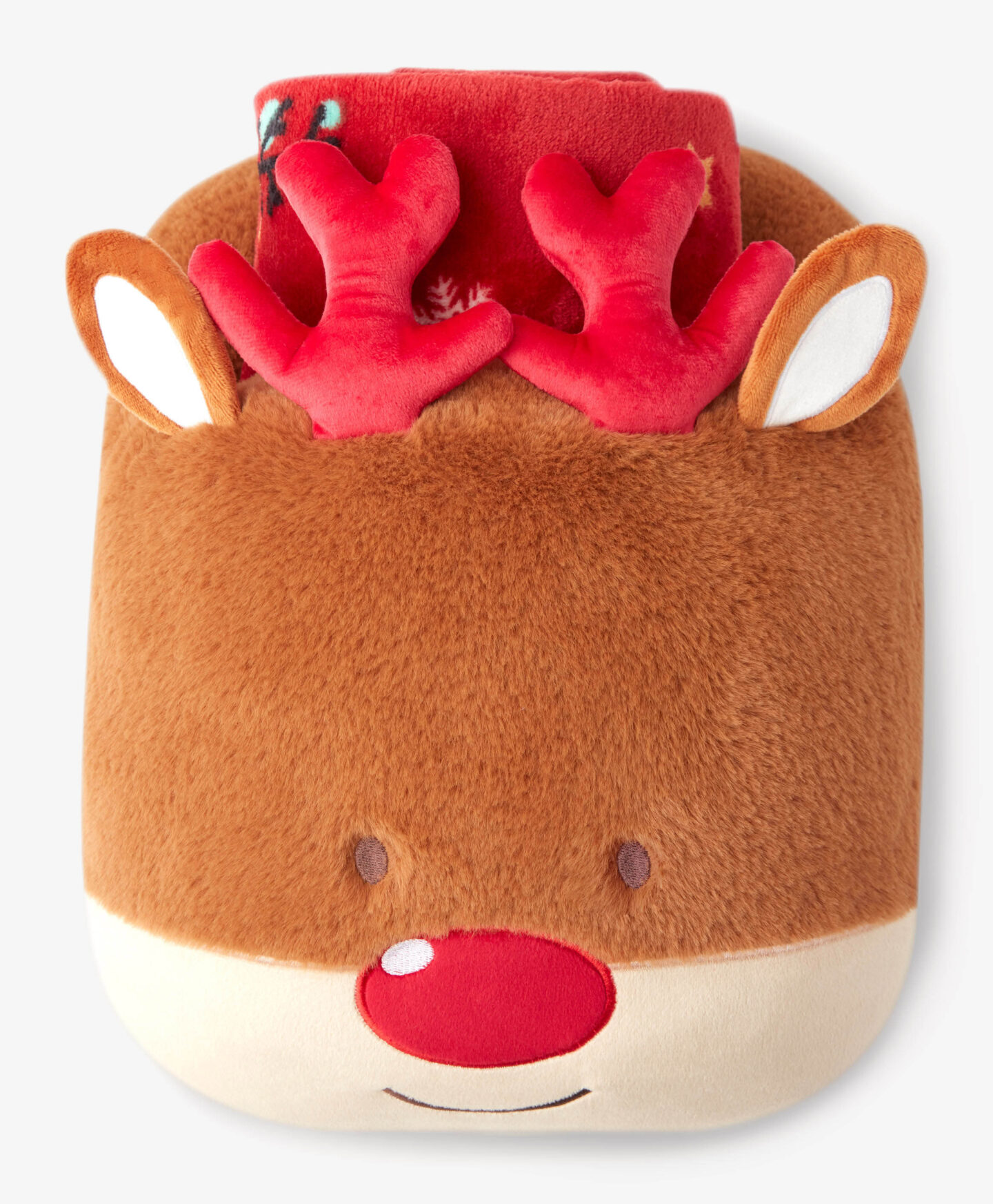 scaldamani renna con plaid