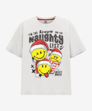 Koszulka chłopięca Smiley 100% bawełny